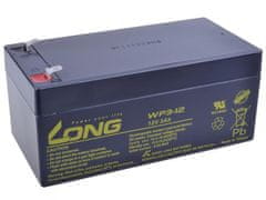 Long Long 12V 3Ah olovený akumulátor F1 (WP3-12)