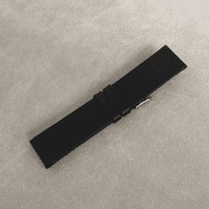 LAVVU Čierny hladký remienok PLAIN z luxusnej kože TOP GRAIN - 22