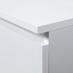 Akord Volně stojící psací stůl CLP 135 cm bílý