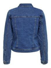 ONLY Dámska džínsová bunda ONLWONDER LIFE 15243147 Medium Blue Denim (Veľkosť S)