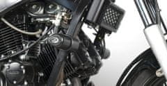 R&G racing aero padacie chrániče R &amp; G Racing pre motocykle HYOSUNG GT125/250 NAKED, čierne