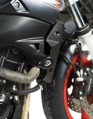 R&G racing aero padacie chrániče R &amp; G Racing pre motocykle SUZUKI GSR600, čierne