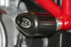 R&G racing aero padacie chrániče, Ducati Monster &#39;01-/Multistrada 1100 &#39;07-, čierne