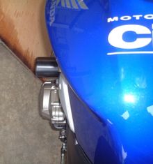 R&G racing padacie chrániče-Honda CB900 Hornet, čierne