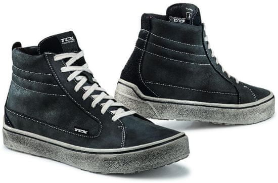 TCX topánky STREET 3 WP černo-bielo-šedé