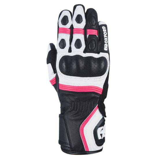 Oxford rukavice RP-5 2.0 dámske černo-bielo-ružové