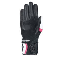 Oxford rukavice RP-5 2.0 dámske černo-bielo-ružové XL