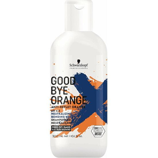 Schwarzkopf Prof. Šampón na neutralizáciu oranžových tónov Goodbye Orange ( Neutral izing Bonding Wash)