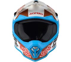 Acerbis Detská motokrosová helma Steel junior white/blue veľ. Y/S
