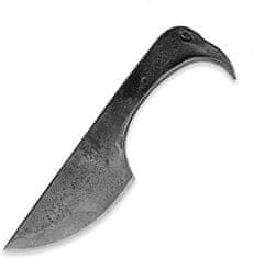 Kovaný nôž - "Plameňák" hnedý, 8,6 cm