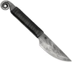 Madhammers Kovaný nôž - "Šnek" čierny, 19,2 cm