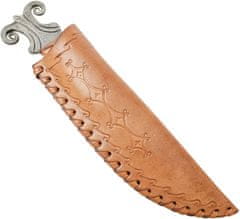 Madhammers Kovaný nôž - "Beran" hnedý, 25 cm