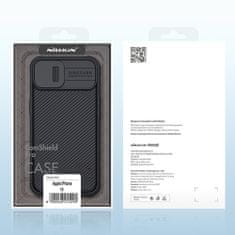 Nillkin CamShield silikónový kryt na iPhone 13, čierny