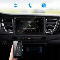 Autorádio 2 DIN s GPS navigáciou, Wifi, Bluetooth, 7 palcový dotykový displej, 1/16GB, Android 10.0, cúvacia kamera