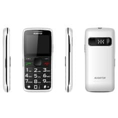 Aligator Mobilný telefón A675 Senior - bílý