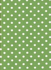 HAMAVISS textil HAMAVISS obrus – zelená s bodkami 70×70 cm