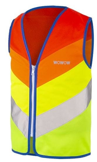 wowow detská reflexná vesta Rainbow Jacket