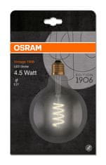 Osram OSRAM Vintage 1906 LED CL GLOBE125 FIL SMOKE 15 non-dim 5W / 818 E27