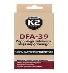 K2 K2 DFA-39 DIESEL 50 ml - prípravok proti zamŕzaniu palivovej sústavy