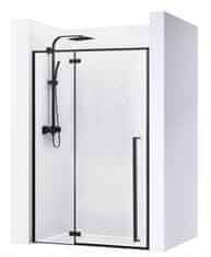 REA Čierne matné sprchové dvere 120 Fargo REA-K6328 - Rea