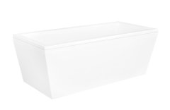 Besco vaňa voľne stoj.zo sanitárneho kompozitu VENA (LUNGRO)1700 × 750 mm, biela farba VANLUN170 - Besco