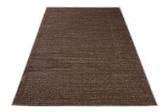 Chemex Moderný koberec T006A DARK BROWN SARI 1.20x1.70