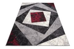 Chemex Moderný koberec K855A BLACK CHEAP PP CRM 0.60x1.00