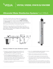 Sterillight UV filter VH410/2 - 60W