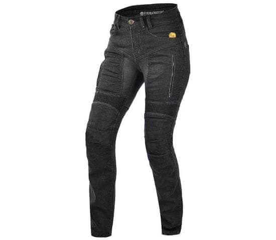 TRILOBITE Dámske kevlarové džínsy na moto Parado slim fit black level 2