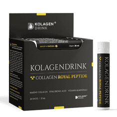 KolagenDrink Royal Peptide Beauty Shots prémiový hydrolyzovaný morský kolagén 20x25ml ampuliek