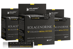 KolagenDrink 60-dňový program Royal Peptide Beauty Shots prémiový hydrolyzovaný morský kolagén 3x20x25ml ampuliek