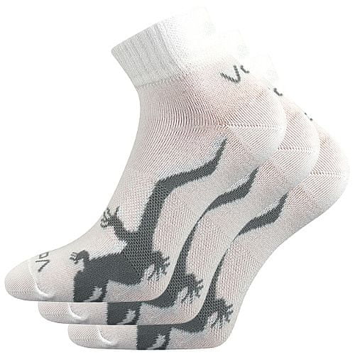 Voxx Ponožky Voxx TRINITY biela 3 páry