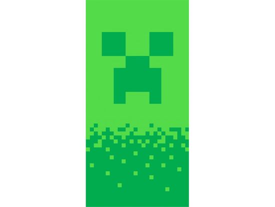 Halantex Zelená osuška Minecraft