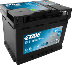 Exide EFB 60Ah Autobatéria Start-Stop 12V , 600A , EL600