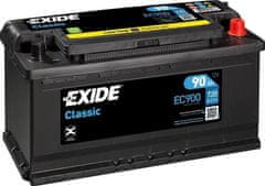 Exide Classic 90Ah Autobatéria 12V , 720A , EC900