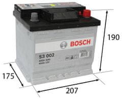 Bosch S3 45Ah Autobatéria 12V , 400A , 0 092 S30 020