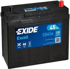 Exide autobatéria Excell 12V 45Ah 300A EB456