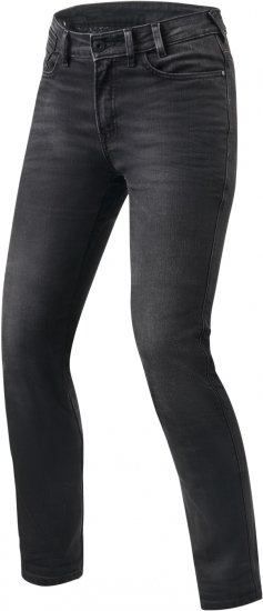 REV´IT! nohavice jeans VICTORIA SF dámske medium černo-šedé