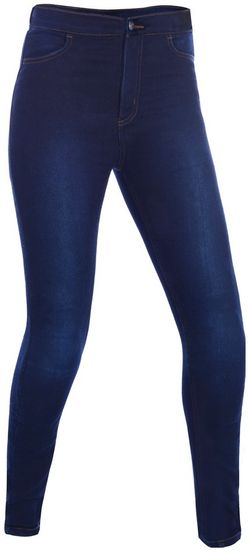Oxford nohavice jeans SUPER JEGGINGS TW190 Short dámske indigo
