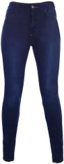 Oxford nohavice jeans SUPER JEGGINGS TW190 Short dámske indigo 12