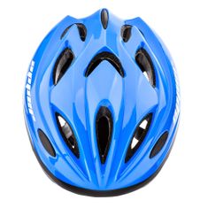 MTR Detská cyklistická prilba APPER modro-biela vel. S P-070-S
