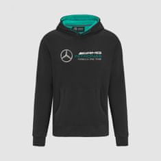 Mercedes-Benz mikina AMG Petronas F1 černo-tyrkysovo-šedá L