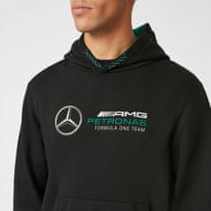 Mercedes-Benz mikina AMG Petronas F1 černo-tyrkysovo-šedá L