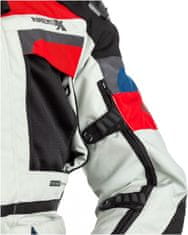 RST bunda ADVENTURE-X CE 2380 dámska černo-modro-červeno-šedá 20/3XL