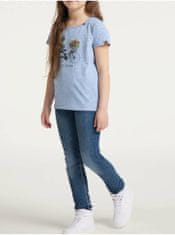 Ragwear Modré dievčenské tričko Ragwear Violka 128