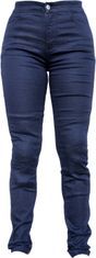 SNAP INDUSTRIES nohavice jeans ROXANNE Jeggins Short dámske blue 34