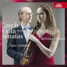 Fialová Kristina, Ardašev Igor,: Czech Viola Sonatas / České violové sonáty - Martinů, Husa, Kalabis, Feld - CD