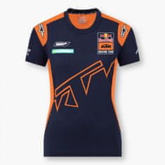 KTM tričko REDBULL Racing 22 dámske modro-oranžové XS