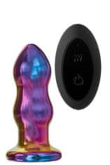 Dreamtoys Glamour Glass Remote Vibe Curved Plug (10,5 cm)