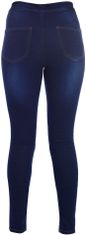 Oxford nohavice jeans SUPER JEGGINGS TW189 dámske indigo 20